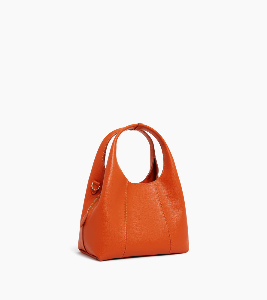 Petit sac à main Juliette en cuir grainé