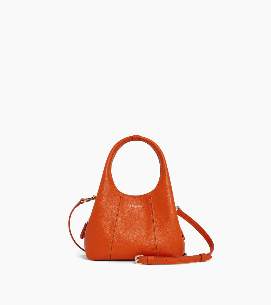 Mini sac à main Juliette en cuir grainé
