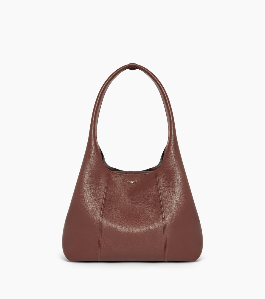 Sac porté épaule moyen modèle Juliette en cuir grainé