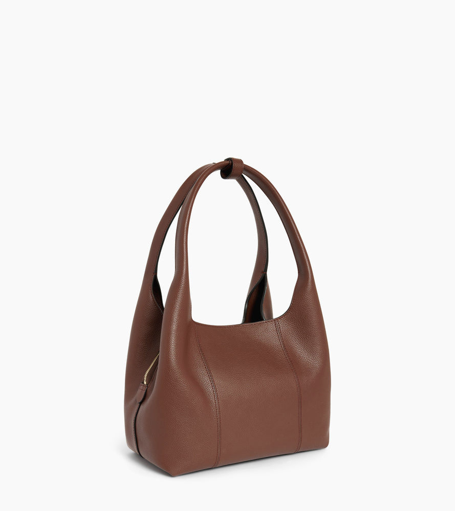 Sac porté épaule moyen modèle Juliette en cuir grainé