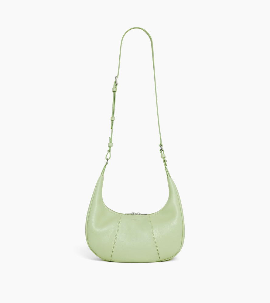 Petit sac hobo Juliette en cuir grainé