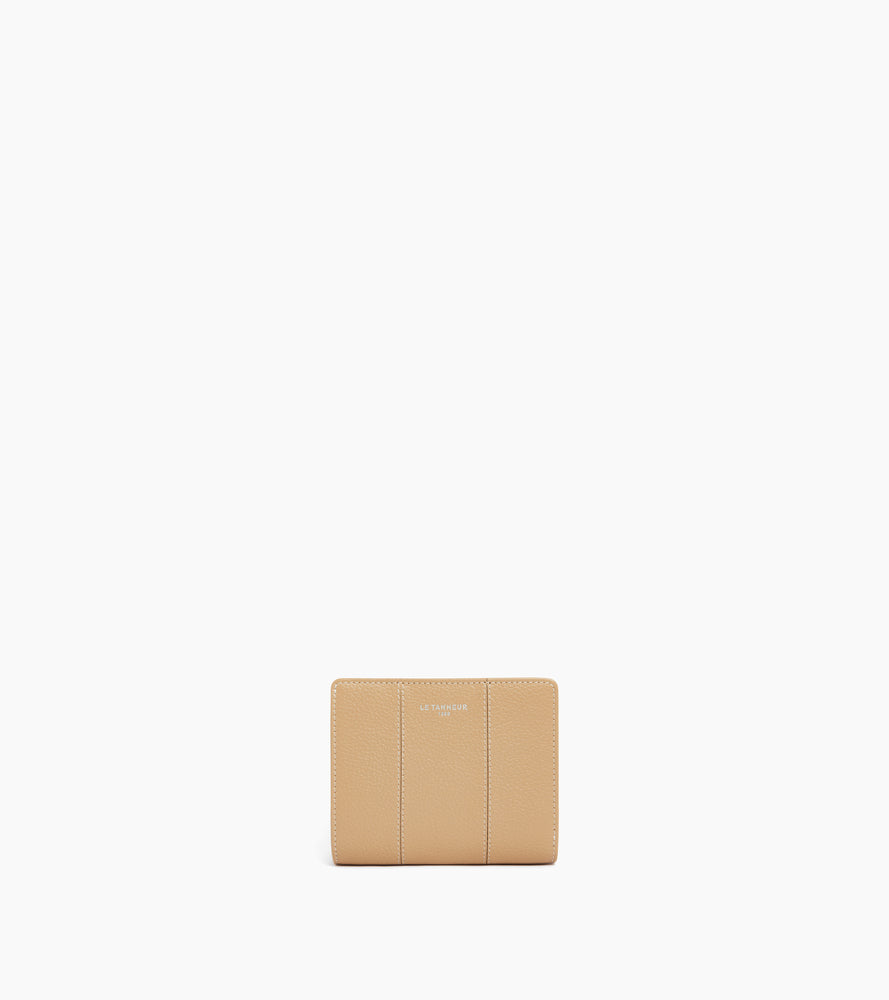 Petit portefeuille Juliette en cuir grainé