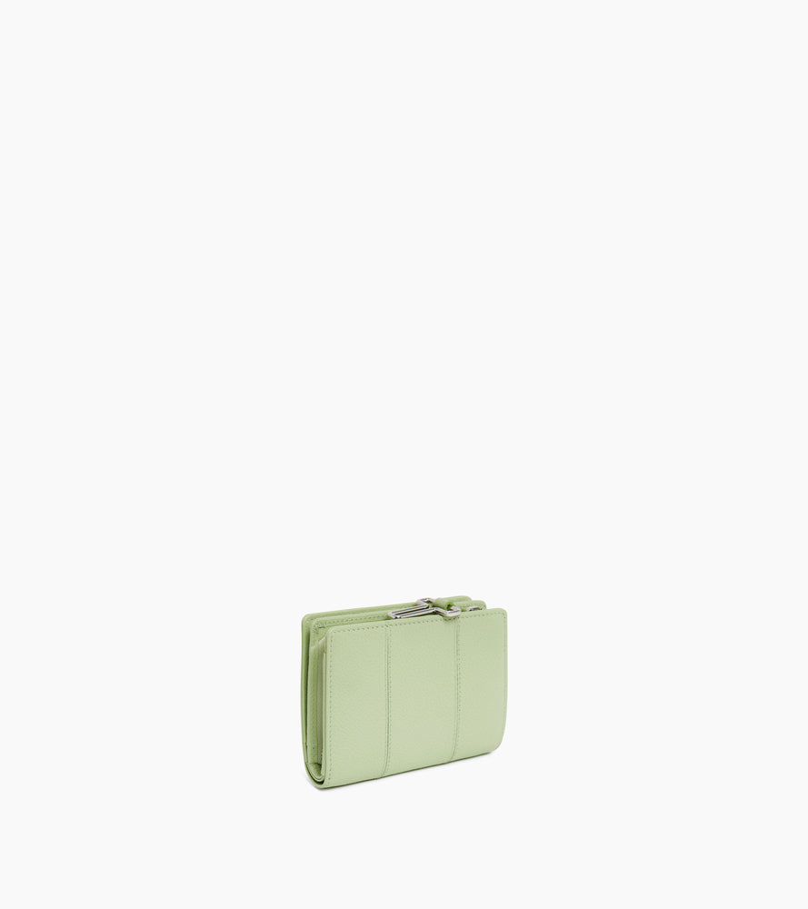 Petit portefeuille Juliette en cuir grainé