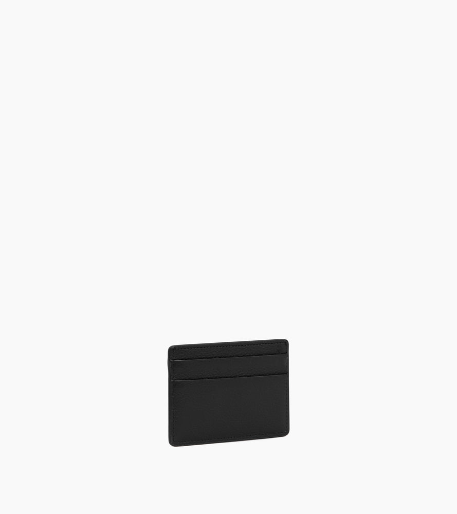 Porte cartes Emile en cuir grainé