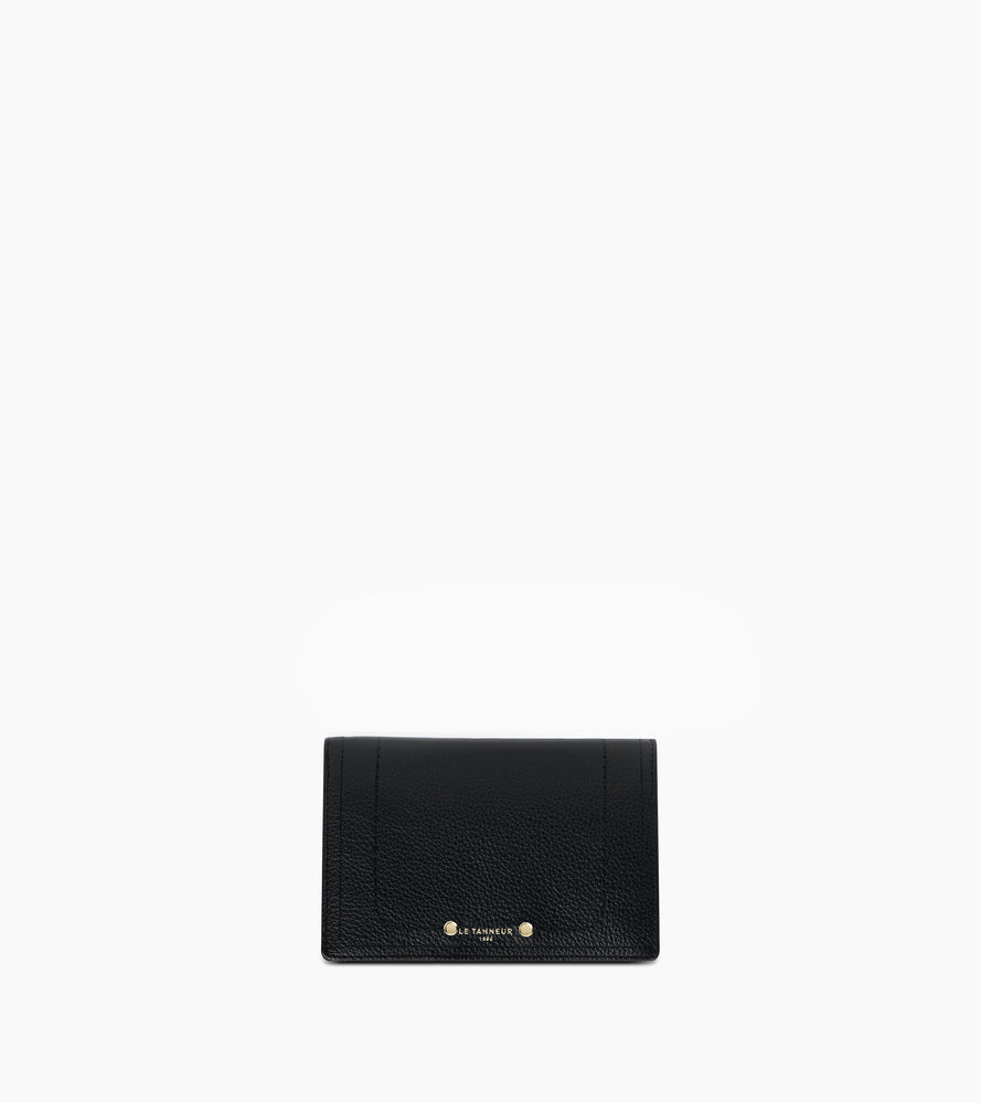 Portefeuille moyen modèle Ella en cuir grainé
